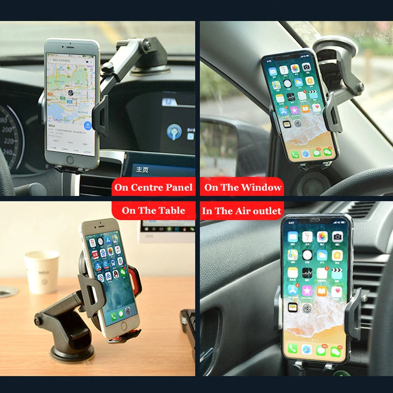Suporte de telefone para carro - Iphone / Samsung / Xiaomi